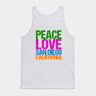 Peace Love San Diego Tank Top